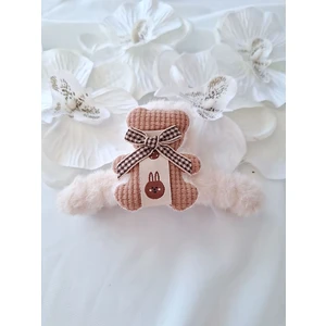 Peluşlu Ayıcıklı Mandal Toka