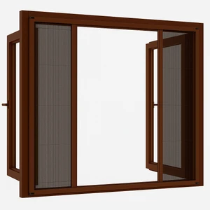 Plise Pileli Sürgülü Sineklik
[En200 x Boy 220 cm] Çift Kanat kayar akordiyon Dubble kapı pencere 