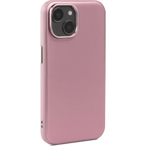 Apple iPhone 13 Kılıf Pu Deri Magsafe Uyumlu Silikon Kapak