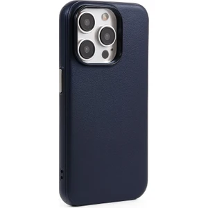 Apple iPhone 14 Pro Kılıf Pu Deri Magsafe Uyumlu Silikon Kapak