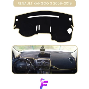 Renault Kangoo 3 (2009-2019) Torpido Örtüsü | Güneşten Korur | Kolay Montaj | Tam Uyum | Kaymaz |A37