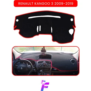 Renault Kangoo 3 (2009-2019) Torpido Örtüsü | Güneşten Korur | Kolay Montaj | Tam Uyum | Kaymaz |A39