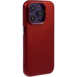 Apple iPhone 14 Pro Max Kılıf Pu Deri Magsafe Uyumlu Silikon Kapak