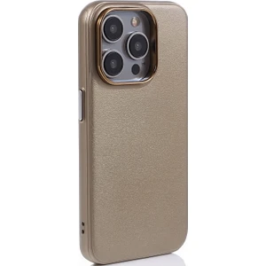 Apple iPhone 15 Pro Kılıf Pu Deri Magsafe Uyumlu Silikon Kapak