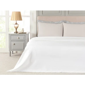 Anais King Size %100 Pamuk Pike - Beyaz