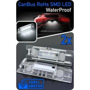 Opel Corsa C D E Canbus LED Plaka Aydınlatma Ledi Lambası LED Edıtıon