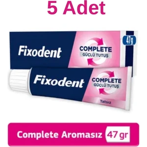 Complete Diş Protez Yapıştırıcı Aromasız 47G X5 Adet