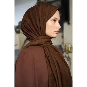 Bambu Kraş Şal - Kakao