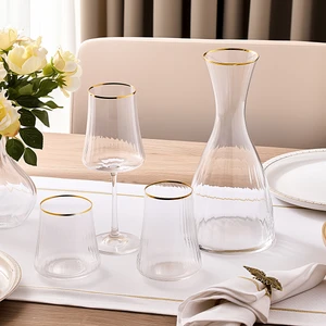 Crystal Gold 37 Parça 12 Kişilik Su Seti