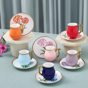 Bloom 12 Parça 6 Kişilik Türk Kahve Fincanı