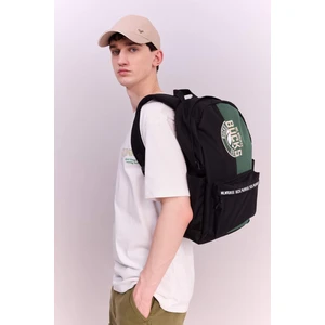 Unisex NBA Milwaukee Bucks Su İtici Kumaş Okul Çantası A4614AXNS