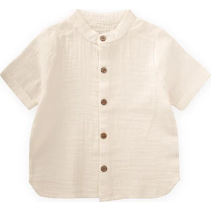 Müslin Gömlek 2-10 Yaş Naturel