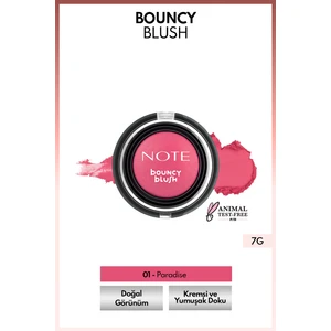 Note Bouncy Blush Yumuşak Kremsi Allık - 01 Paradise