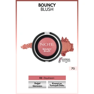 Note Bouncy Blush Yumuşak Kremsi Allık - 02 Daydream