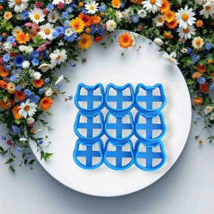 Çoklu Kedi Kurabiye Kalıbı