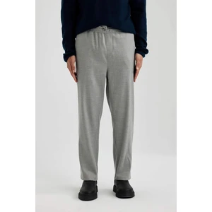 Pantolon Relax Fit Beli Bağcıklı Cepli Basic Düz Düz Paça B7336AX23WN