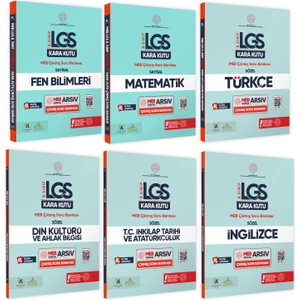 İnformal Yayınları  8. Sınıf LGS’nin Kara Kutusu Dijital Çözümlü Çıkmış Sor Bankası Altın Paket Set -  İnformal Yayınları LGS- BURSLULUK İnfoKoç Takip Sistemi