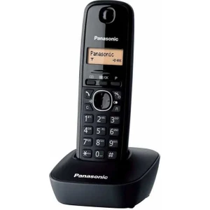 KX-TG1611 Siyah Telsiz Dect Telefon 50 Rehber
