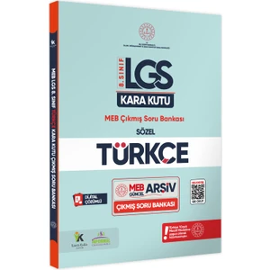 İnformal Yayınları 8. Sınıf LGS Türkçenin Kara Kutusu Dijital Çözümlü Çıkmış Soru Bankası