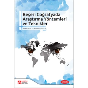 Pegem Akademi Yayıncılık Beşeri Coğrafyada Araştırma Yöntemleri ve Teknikler
