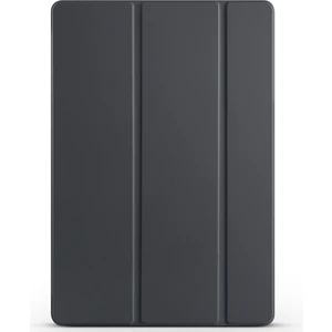 Samsung Galaxy Tab S10 Fe Plus Kılıf Smart Case Kalem Bölmeli Standlı Arkası Buğlu Mika