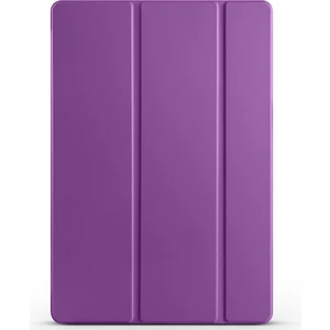 Samsung Galaxy Tab S10 Fe Plus Kılıf Smart Case Kalem Bölmeli Standlı Arkası Buğlu Mika
