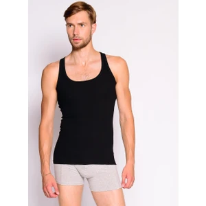 BLACKSPADE 9340 ERKEK KAŞKORSE SPORCU FİTİLLİ SİYAH ATLET