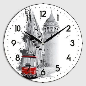 Bombeli Duvar Saatleri 34CM