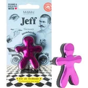 Mr&Mrs Fragrance Jeff - Oto Araç Kokusu, Araba Klima Kokusu, Oto Kokusu - Strawberries