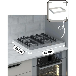 Ocak Altı Aparatı, 60X53 Ankastre Ocak Tezgah Üstü Aparat Malzeme Ankockalt1