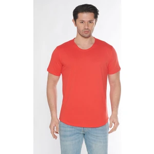 Black Horn Erkek Geniş Yaka %100 Pamuk Salaş T-Shirt