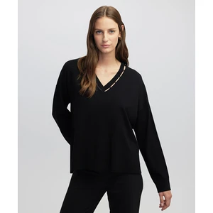 Metal Aksesuarlı Cutout Triko IW6250050050001