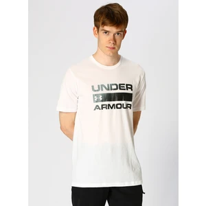 Under Armour Ua Team Issue Wordmark Ss Beyaz Erkek T-Shirt 1329582-100