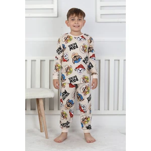 Kahraman Paw Patrol Desenli Erkek Çocuk Pijama Takımı
