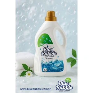 Blue Bubble Sıvı Deterjan 4 lt tüm renkler