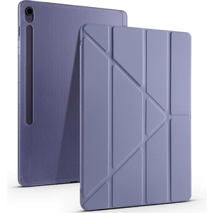 Galaxy Tab S10 Fe Plus SM-X620 Kılıf  Tri Folding Kalem Bölmeli Standlı Kılıf Uyandırma Özellikli