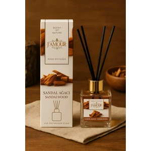 Sandal Ağacı Bambu Çubuklu Oda Kokusu 100ML