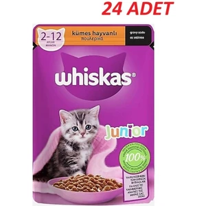 Pouch Sos Içinde Kümes Hayvanlı Yavru Kedi Konservesi 85 Gr*24 Adet