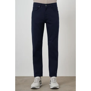  Erkek Lacivert Pamuk 5 Cep Dynamic Fit Jean Kot Pantolon