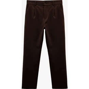 Pileli Oversize Cep Detaylı Kumaş Pantolon