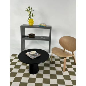 Kupp Design Lilyum Mantar Orta Sehpa Siyah