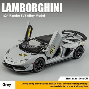 Ovozı Lamborghini Alaşımlı Araba Modeli Koleksiyon Süsü Hediye (Yurt Dışından)