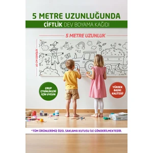 Çiftlik Hayatı Boyama Kağıdı