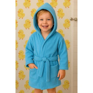 Ender Home CottonVerse Bebek & Çocuk Kapşonlu Bornoz – %100 Pamuk, Unisex