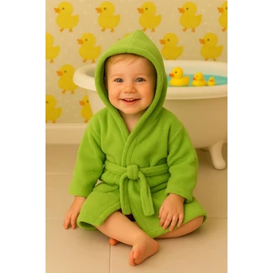 Ender Home CottonVerse Bebek & Çocuk Kapşonlu Bornoz – %100 Pamuk, Unisex