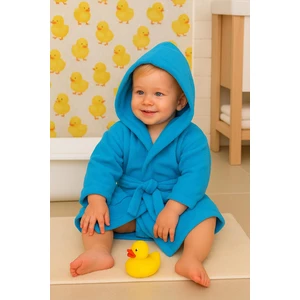 Ender Home CottonVerse Bebek & Çocuk Kapşonlu Bornoz – %100 Pamuk, Unisex