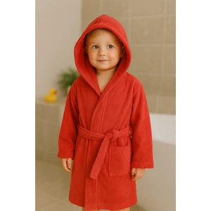 Ender Home CottonVerse Genç & Çocuk Kapşonlu Bornoz – %100 Pamuk, Unisex