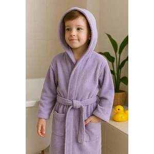 Ender Home CottonVerse Genç & Çocuk Kapşonlu Bornoz – %100 Pamuk, Unisex
