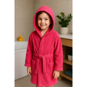 Ender Home CottonVerse Genç & Çocuk Kapşonlu Bornoz – %100 Pamuk, Unisex