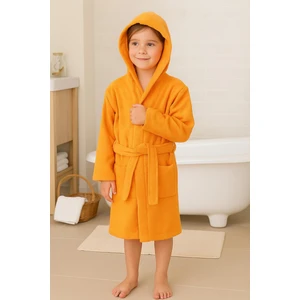Ender Home CottonVerse Genç & Çocuk Kapşonlu Bornoz – %100 Pamuk, Unisex